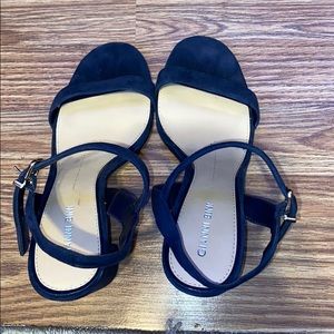 Gianni Bono Suede Heels. Size 9.